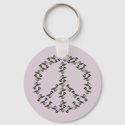 Geese Symbol Keychain