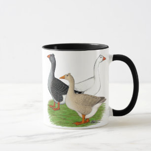 Geese: Tufted Trio Mug