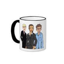 Geez Louise mug with title