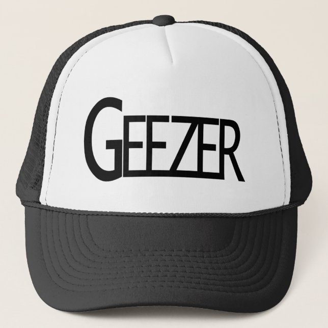 Geezer Trucker Hat (Front)