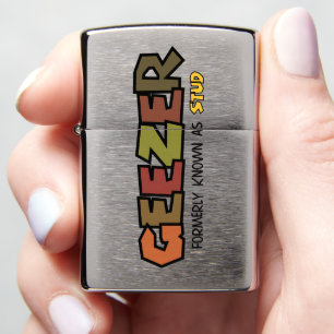Geezer Zippo Lighter