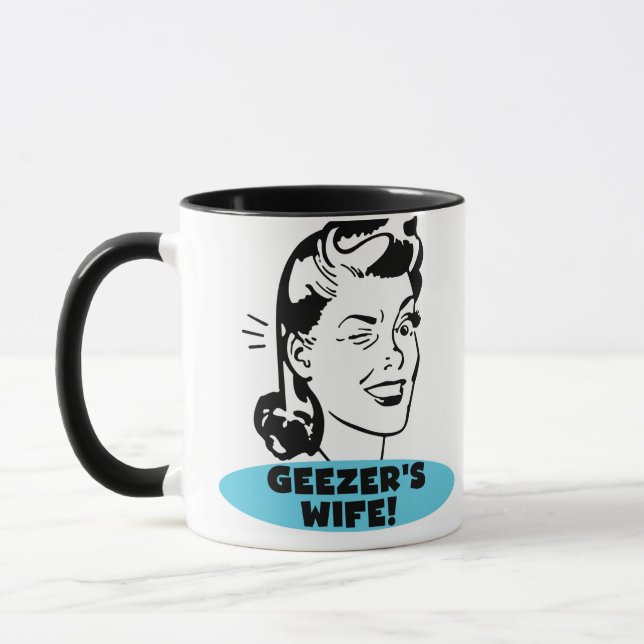 Geezer's Wife Mug (Left)