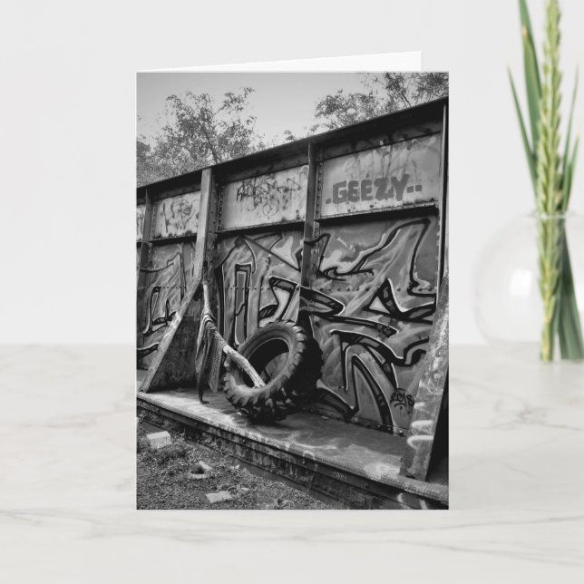 "GEEZY—PEEZY" Get Well Card (Front)