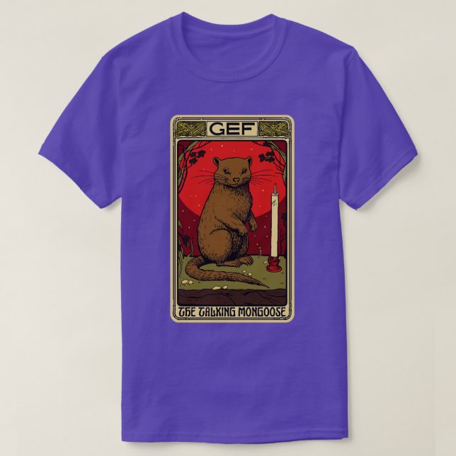 Gef The Talking Mongoose T-Shirt (Design Front)
