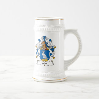 Geier Family Crest Beer Stein