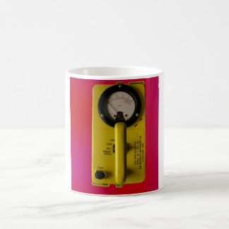 Geiger counter coffee mug