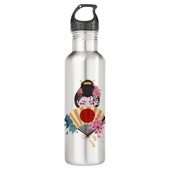 Geiko Stainless Steel Water Bottle (Front)