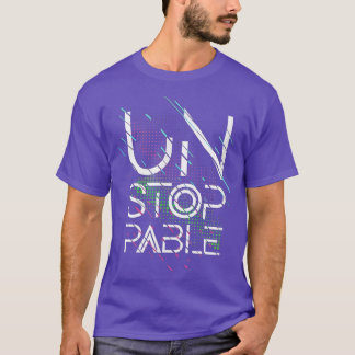 Geiles design, unstoppable hoodie, power motivati T-Shirt