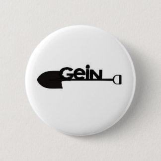 gein shovel logo button