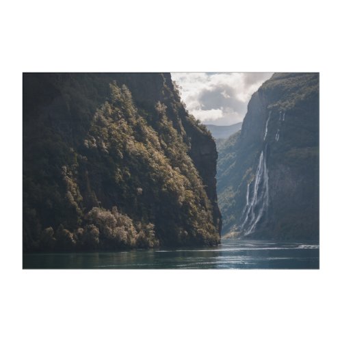 Geiranger Fjord Norway Acrylic Print