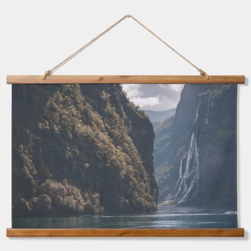 Geiranger Fjord Norway Hanging Tapestry