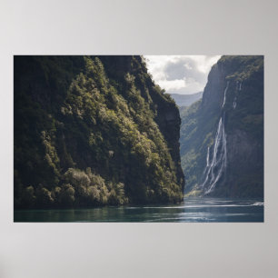 Geiranger Fjord Norway Poster