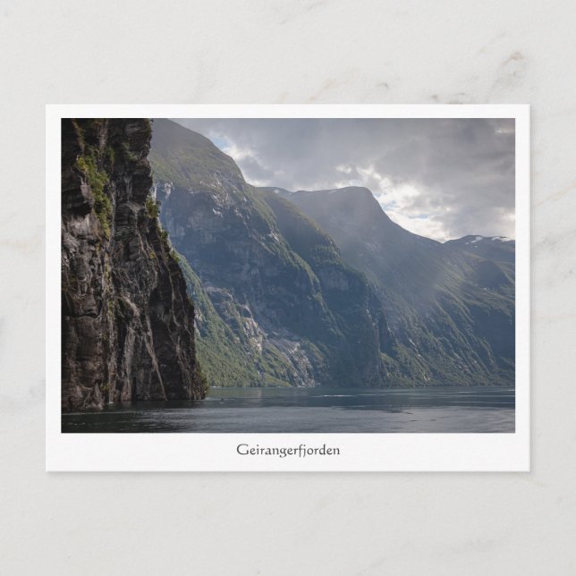 Geirangerfjord Postcard (Front)