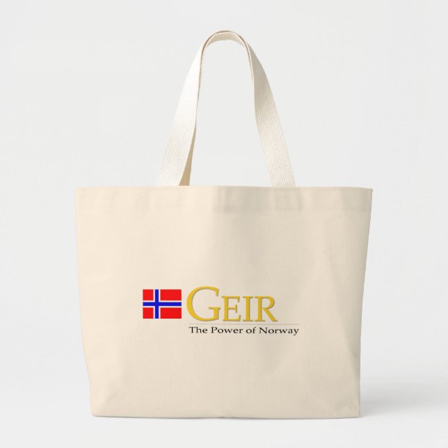 GeirPower Logo Tote Bags (Front)