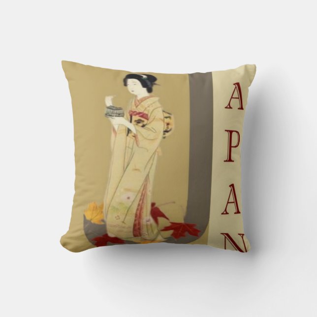 Geisha American MoJo Pillow (Front)