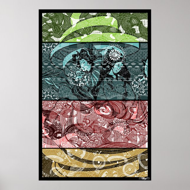 Geisha Art Poster (Front)