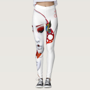 Geisha Avatar Leggings