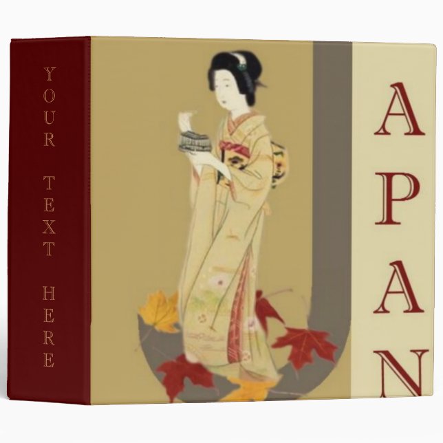 Geisha Avery Binder (Front/Spine)