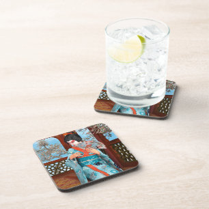 Geisha Beverage Coaster