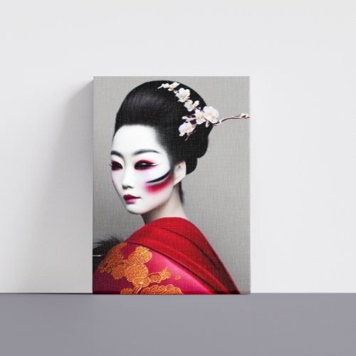 Geisha Canvas Print
