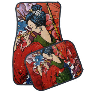 Japanese Anime Car Floor Mats | Zazzle