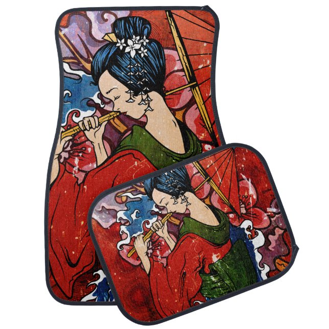 Geisha Car Floor Mat (Set)
