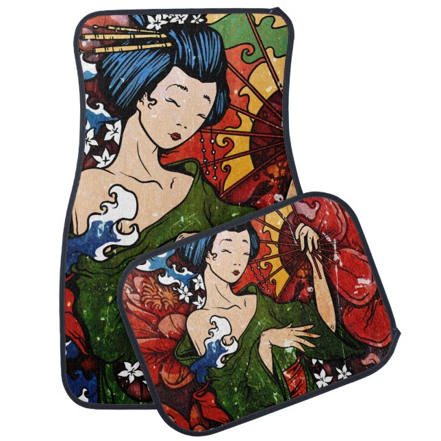Geisha Car Floor Mat (Set)