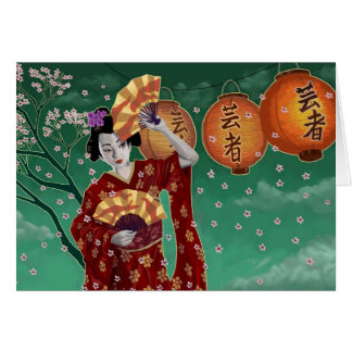 Geisha Cards