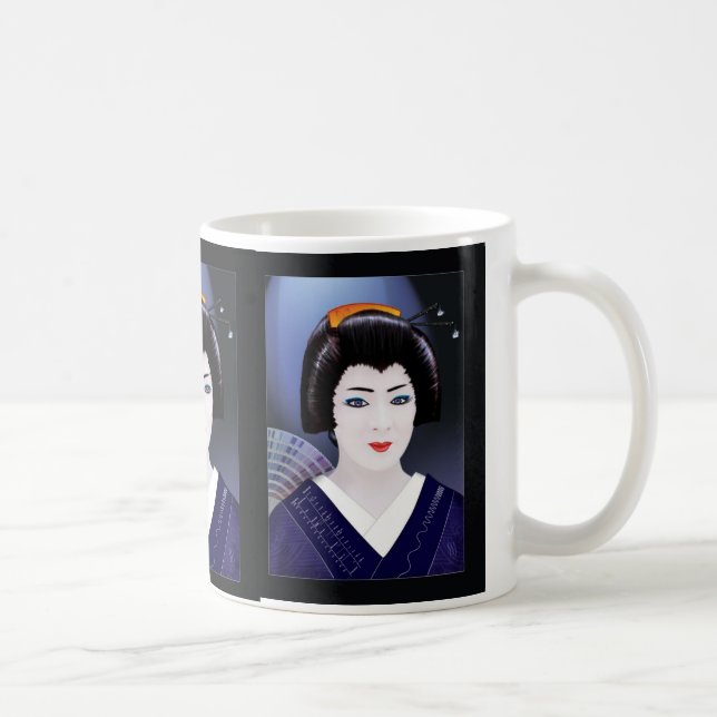 Geisha Color Coffee Mug (Right)