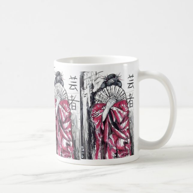 Geisha Dance Mug (Right)