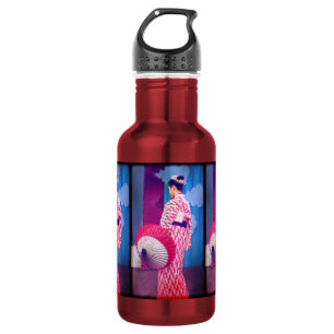 Geisha Dance Stainless Steel Water Bottle