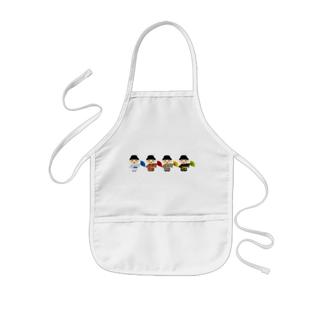 Geisha Dolls Kids' Apron (Front)
