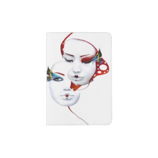 Geisha fashion passport holder