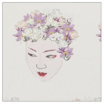 Geisha FLowers Fabric