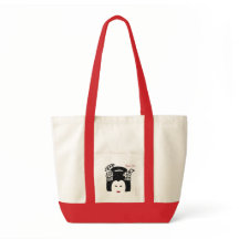 Geisha Girl Large Tote