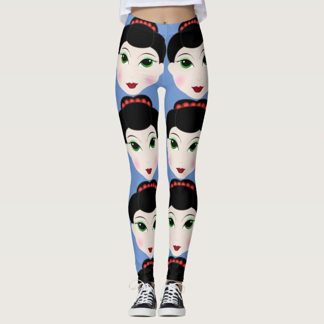 GEISHA GIRL PANTS LEGGINGS (Front)