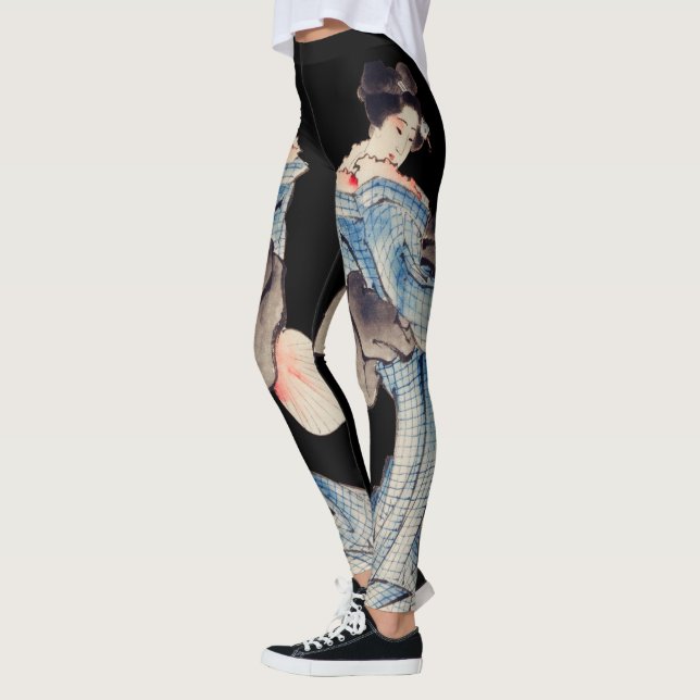 Geisha Grace Leggings - Beautiful (Left)