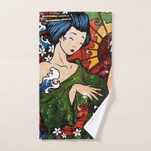 Geisha Hand Towel