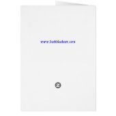 Geisha in blue cards (Back)