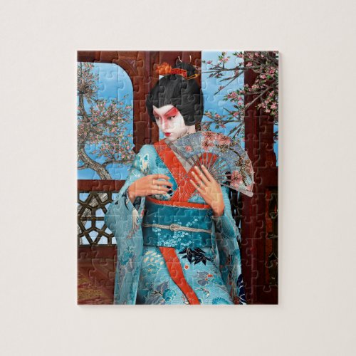 Geisha Jigsaw Puzzle