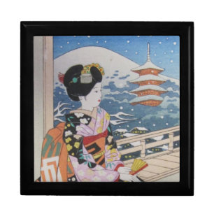 Geisha Keepsake Box