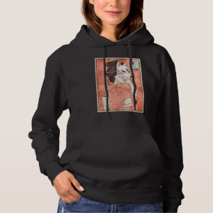 Geisha Kitsune Fox Mask Japanese Aesthetic Hoodie