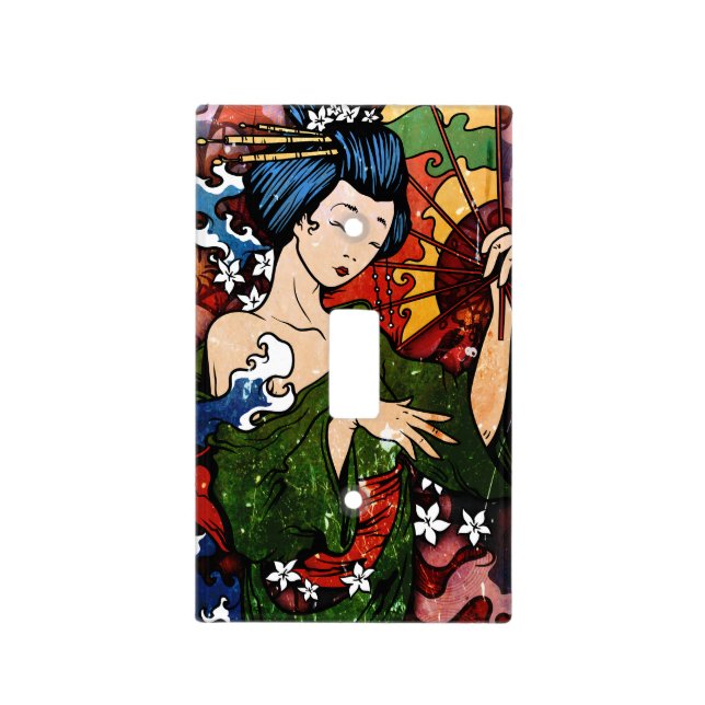 Geisha Light Switch Cover (Front)
