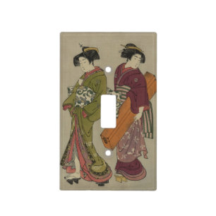 Geisha Light Switch Cover Neon Green