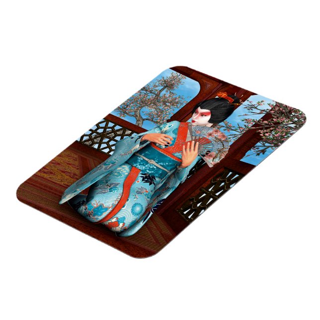 Geisha Magnet (Left Side)