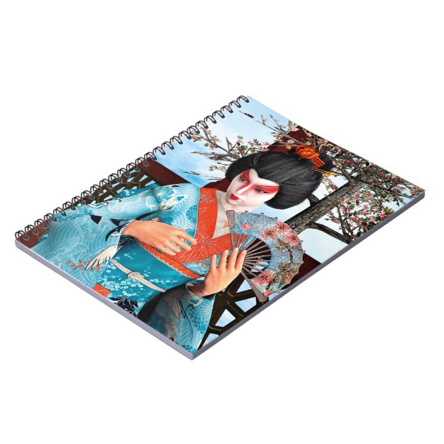 Geisha Notebook (Left Side)