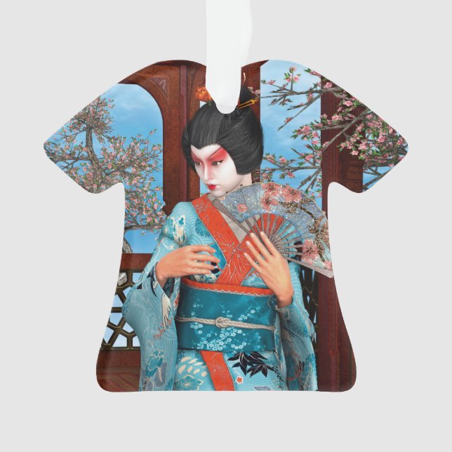 Geisha Ornament (Front)