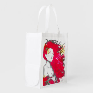 Geisha Pink reusable bag