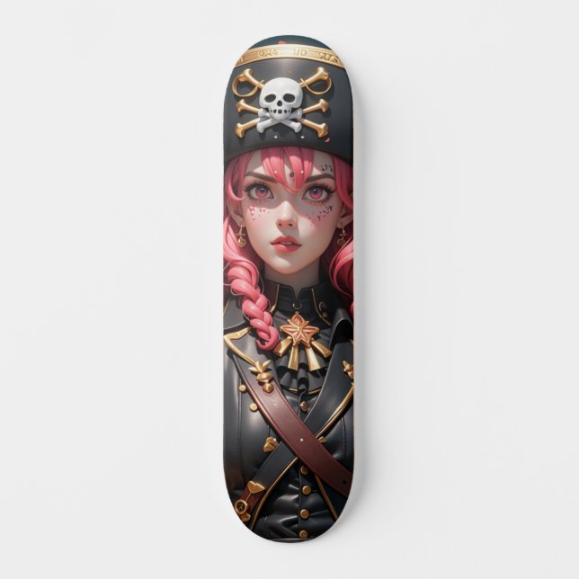 GEISHA PIRATE 4 SKATEBOARD (Front)