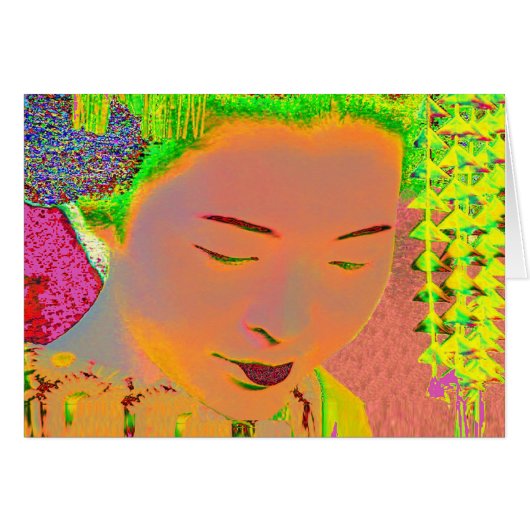 Geisha Pop Art (Front Horizontal)